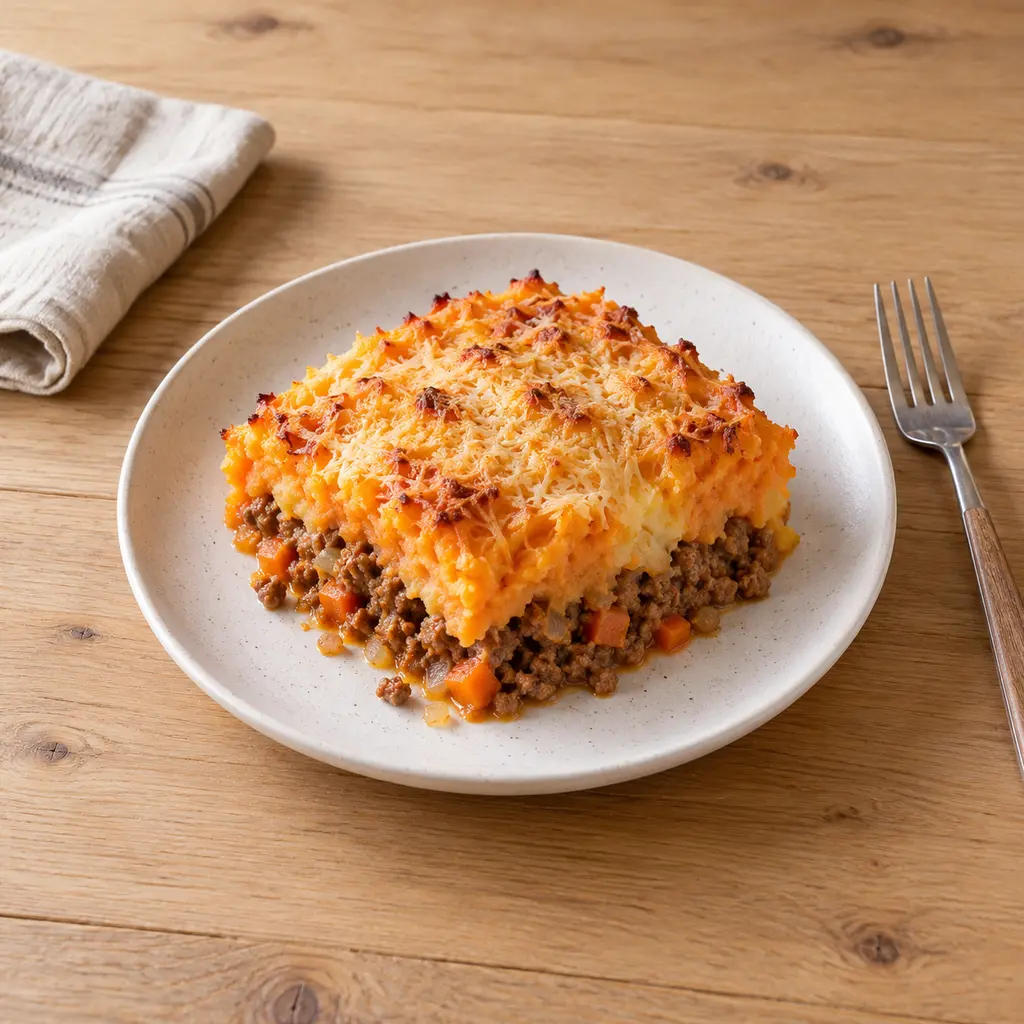 Hachis parmentier à la patate douce