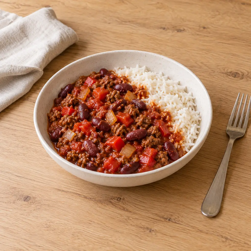 Chili con carne express